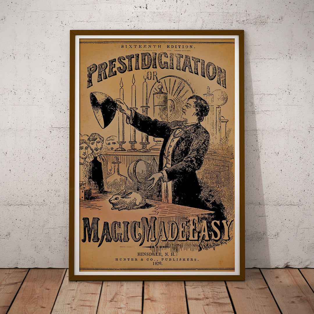 Magic Made Easy Vintage Poster 24x36"