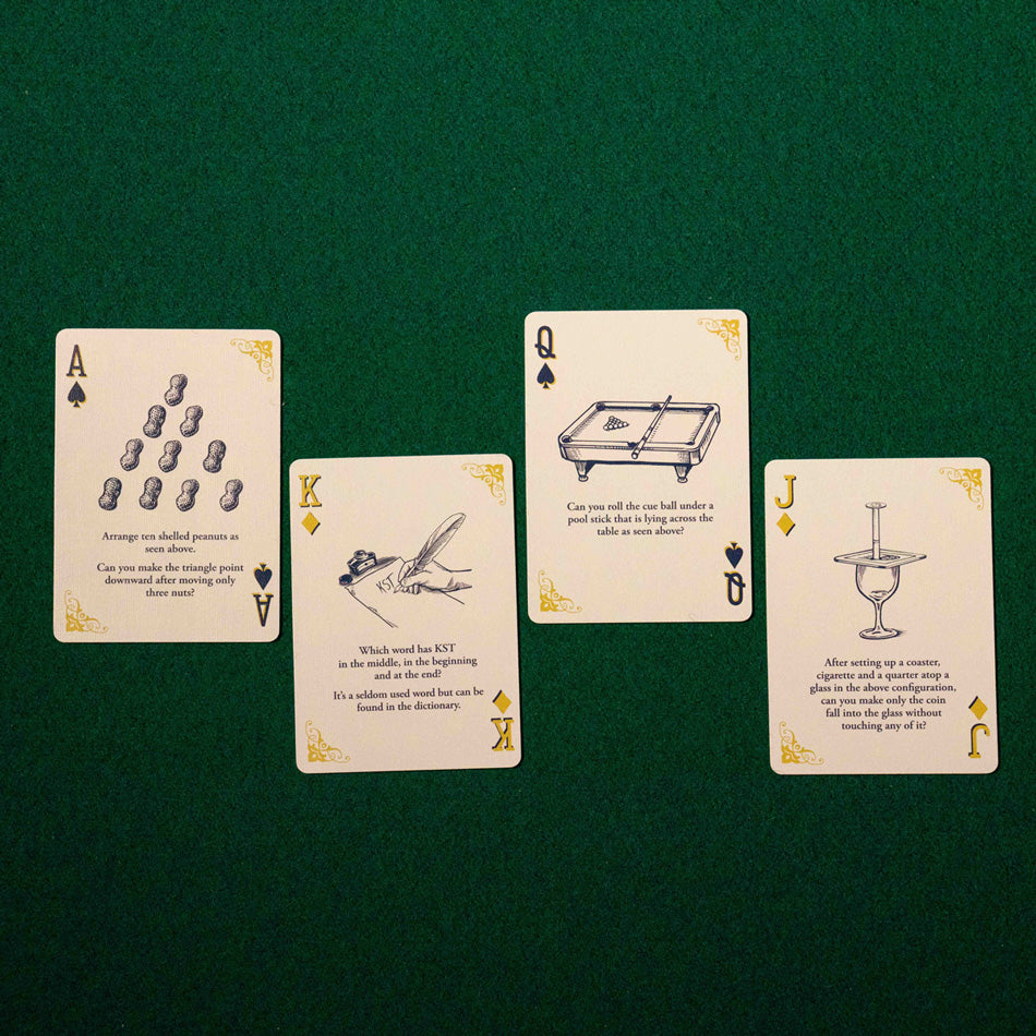Bamboozlers Playing Cards