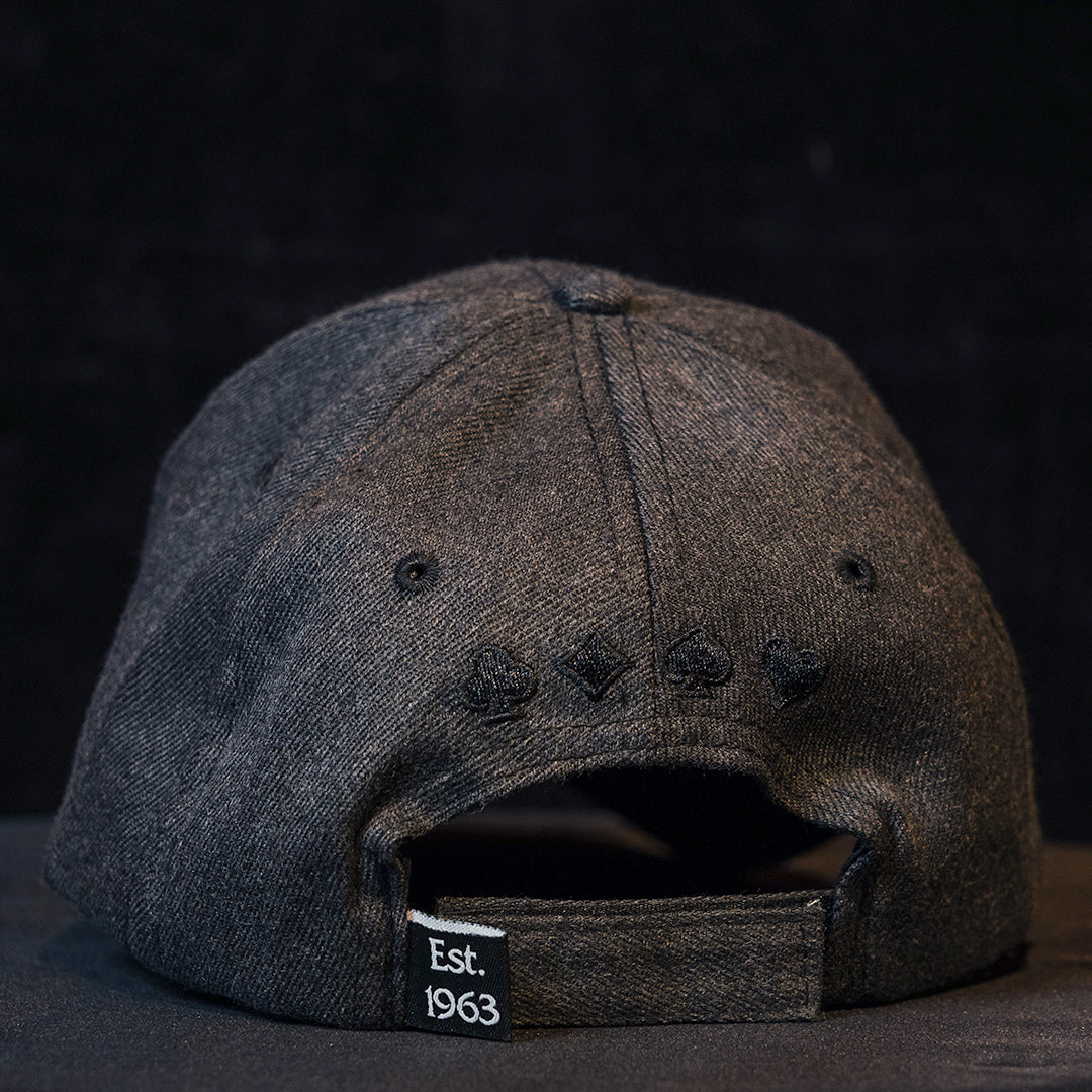 Vegan Leather Patch Hat