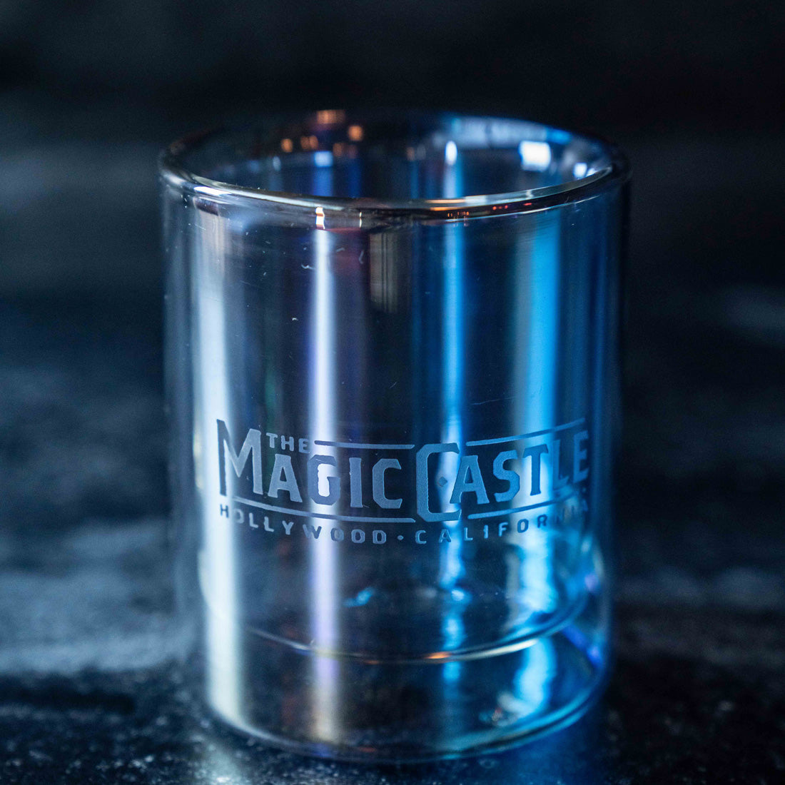 Iridescent Old Fashioned Glass